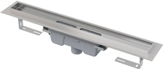 Alca PLAST APZ1006 Podlahový žľab s okrajom pre plný rošt, zvislý odtok Professional