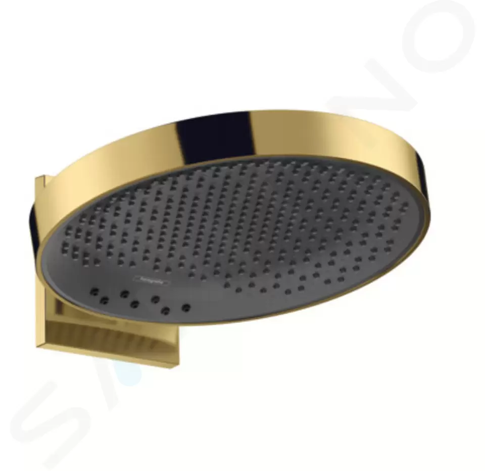 Hlavová sprcha 360 s pripojením, 3 prúdy, leštený vzhľad zlata
