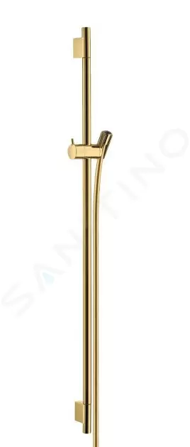 Sprchová tyč 900 mm so sprchovou hadicou, leštený vzhľad zlata
