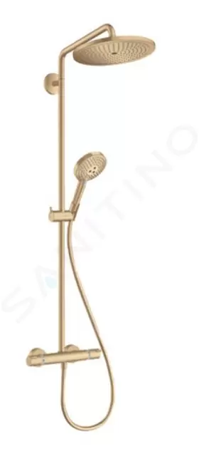 Sprchový set Showerpipe 280 s termostatom, kefovaný bronz