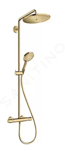 Sprchový set Showerpipe 280 s termostatom, leštený vzhľad zlata