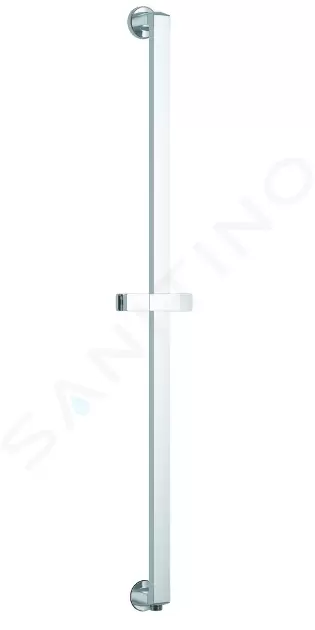 Sprchová tyč, 900 mm, s integrovaným dielom na pripojenie sprchy, chróm