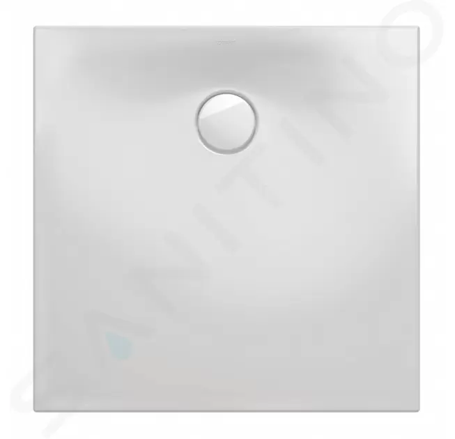 Sprchová vanička, 900x900 mm, biela