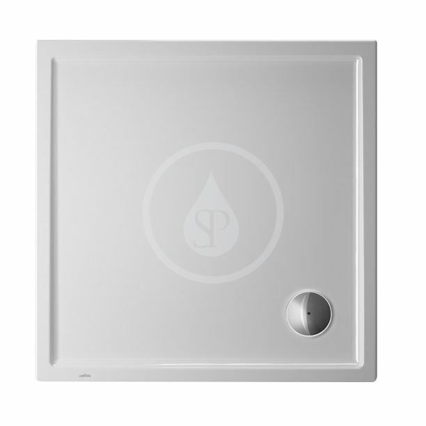 Sprchová vanička 900x900 mm, Antislip, biela