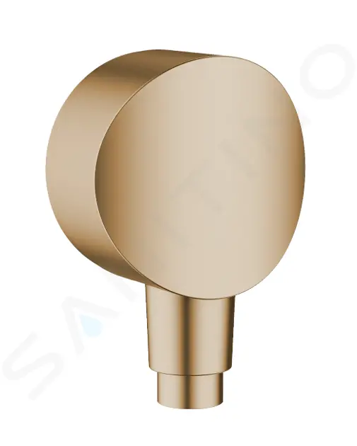 Sprchové kolienko S so spätným ventilom, kefovaný bronz