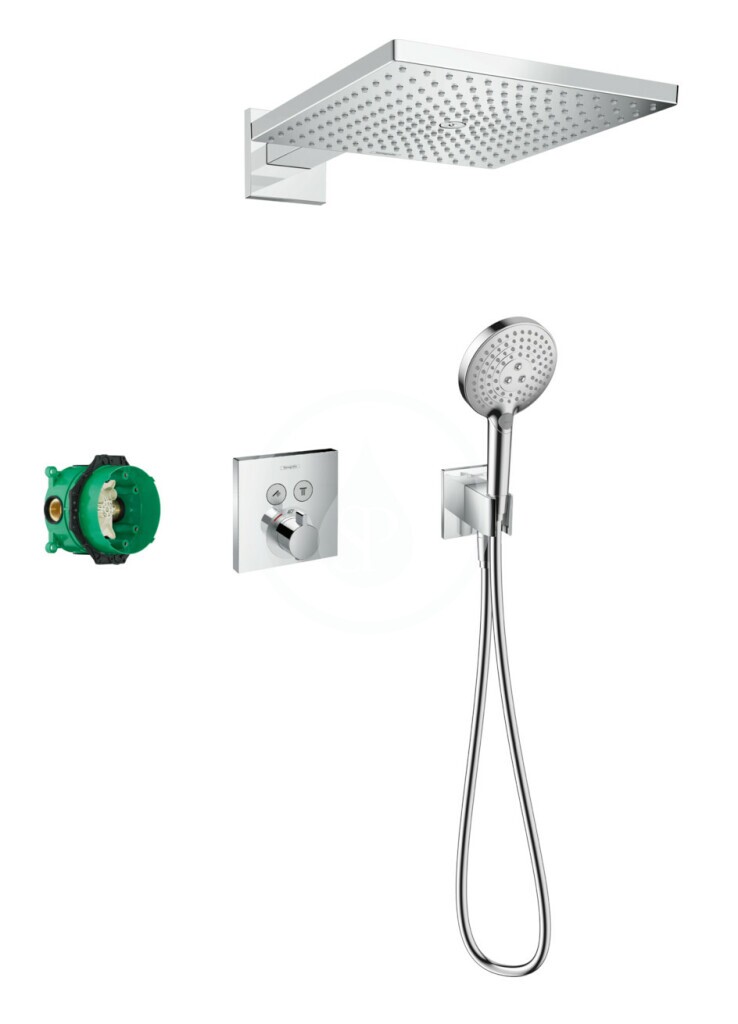 Sprchový set 300, s termostatom ShowerSelect pod omietku, chróm