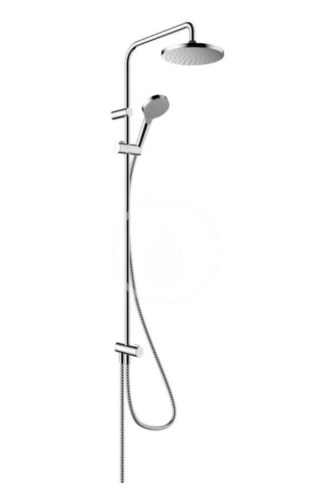 Sprchový set Showerpipe 200 Reno, EcoSmart, chróm