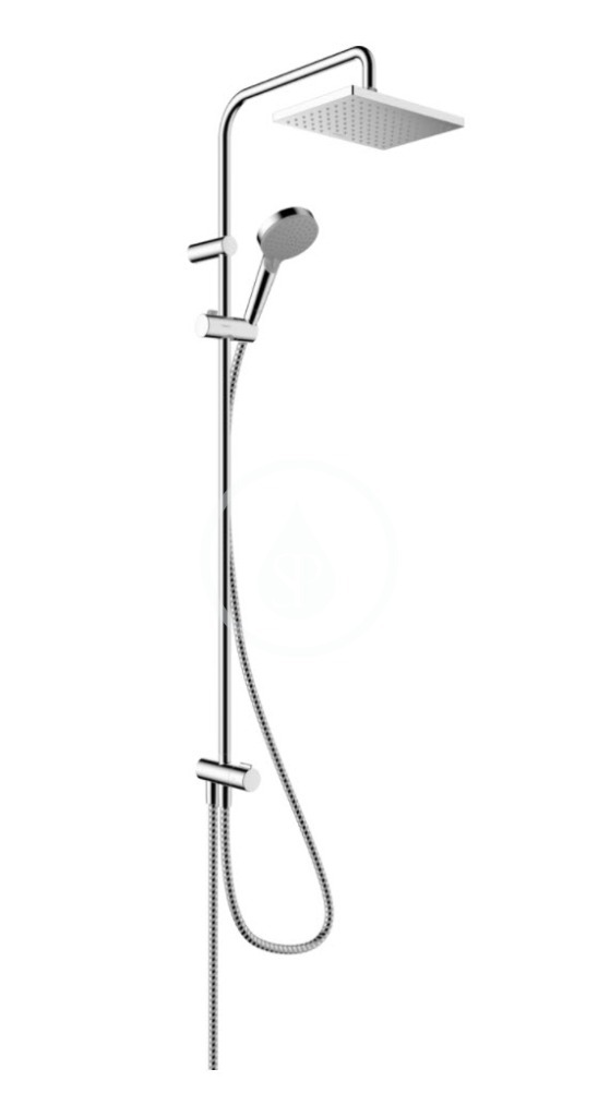 Sprchový set Showerpipe 230 Reno, EcoSmart, chróm