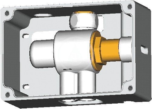 Termostatický pripojovací box na zmiešavanie teploty (univerzálny, použiteľný so všetkými senzorovými batériami), neutrálna