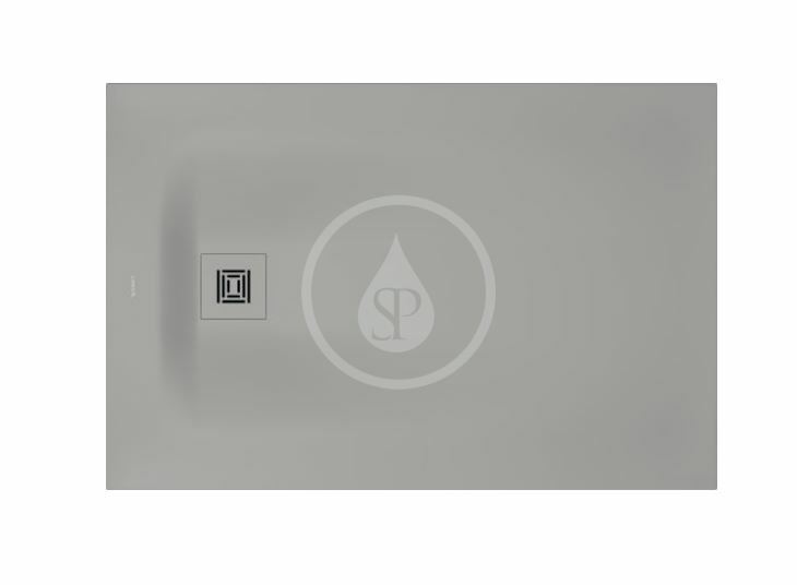 Sprchová vanička, 1200x800 mm, DuraSolid, matná sivá