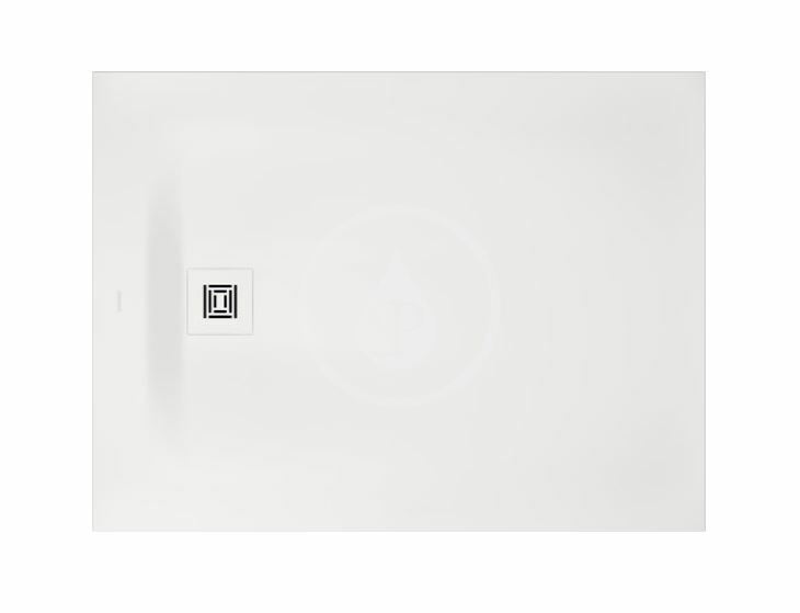 Sprchová vanička, 1200x900 mm, DuraSolid, matná biela