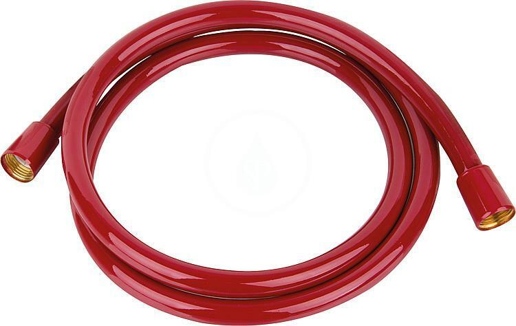 Isiflex, sprchová hadica 1,60 m, červená