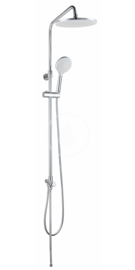 Sprchový set s prepínačom, 228 mm, 3 prúdy, chróm