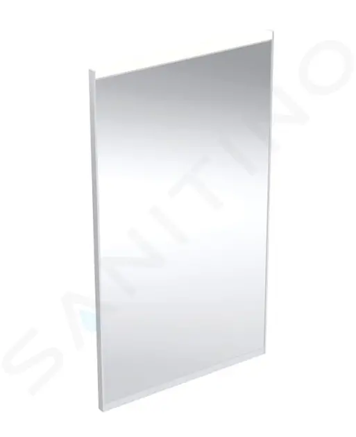Zrkadlo s LED osvetlením a vyhrievaním, 40x70 cm, hliník