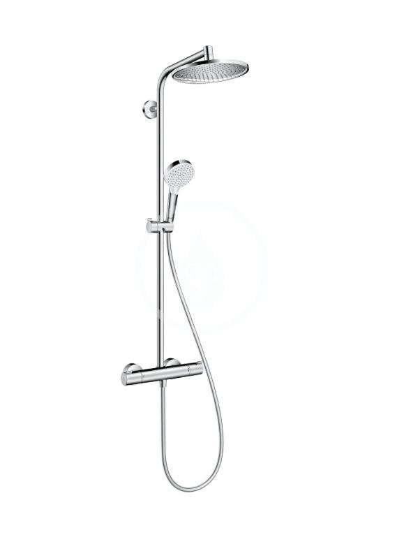 Sprchová súprava S 240 Showerpipe s termostatom, chróm