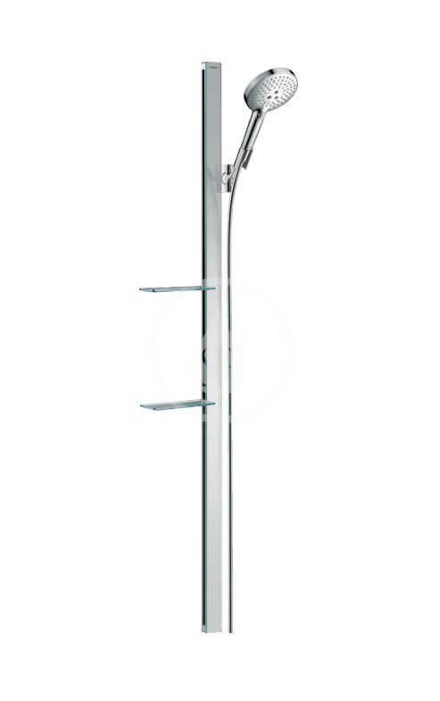 Sprchová súprava Select S 120, 3 prúdy, sprchová tyč 1,50 m, chróm