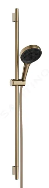 Set sprchovej hlavice, tyče a hadice, 3 prúdy, EcoSmart, kefovaný bronz