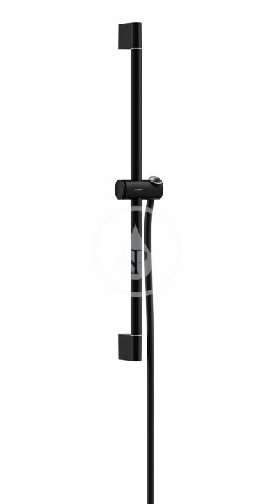 Sprchová tyč 67 cm, so sprchovou hadicou, matná čierna