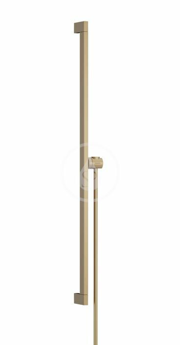 Sprchová tyč 95 cm, so sprchovou hadicou, kefovaný bronz