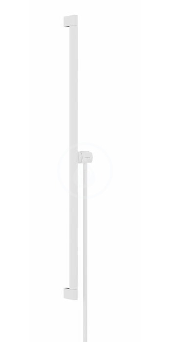 Sprchová tyč 95 cm, so sprchovou hadicou, matná biela